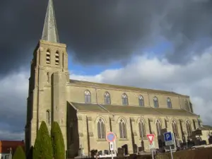 Die Kirche von Merckeghem