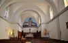 Interior of the church