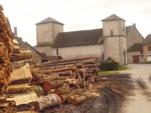 Meuzac - Kirche Meuzac zum Sägewerk