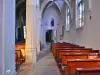 Interior of the Saint-Apollinaire Church