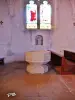 Interior of the Saint-Apollinaire church