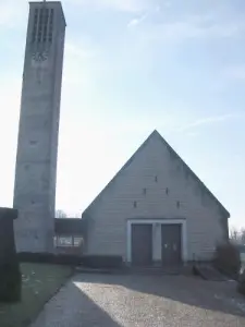 L'église d'après guerre