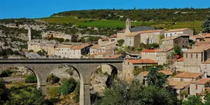 Cidade de Minerve, uma das vilas mais bonitas da França