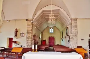 El interior de la iglesia de Notre-Dame