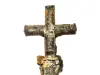 Face sud de la croix de cimetière de l'église de Laître (© J.E)
