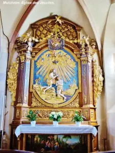 Jesuitenkirche - Altar der Sicherheiten Kirchenschiff Süden (© JE)