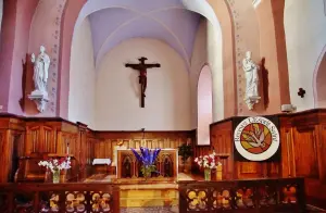 El interior de la iglesia de San Pedro