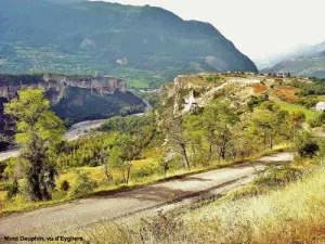 Mont Dauphin, gezien vanaf Eygliers