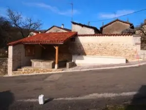 Wash house near the church