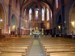 Interior of Saint-Jacques Church