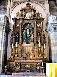 聖Maimboeufの祭壇画（©J.E）
