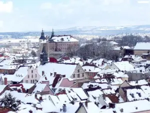 Die Stadt unter dem Schnee (© Jean Espirat)