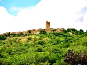 Montpeyroux, visto Bogers (© J.E)