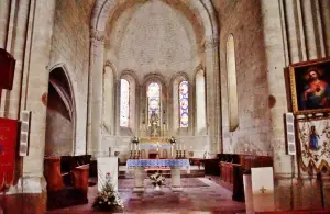 Das Innere der Kirche Notre-Dame