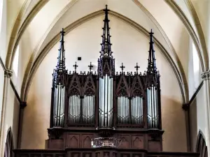 Organo Callinet, nella chiesa (© JE)