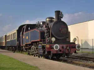 Steam Train in Station Mortagne-sur-Sèvre
