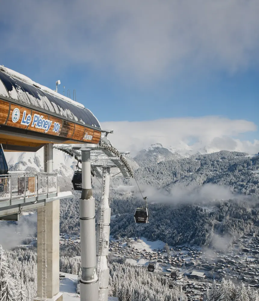 Morzine - Télécabine du Pleney