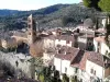 A aldeia de Moustiers-Sainte-Marie