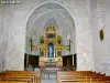 Interior de Notre-Dame-de-Beauvoir (© Jean Espirat)