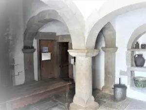 Comtois Houses Museum - Wohnzimmer der Farm Magny-Châtelard (© J.E)