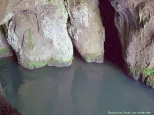 Source of Lison - Origin of the underground lake