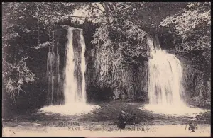 Cascade de la Mouline rond 1920