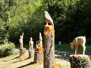 Sculptures en bois