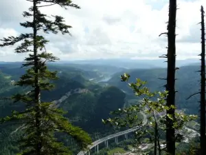 Viaduct auf Nantua Höhen