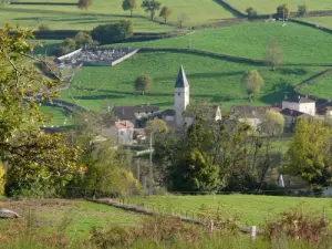 The village of Clermain