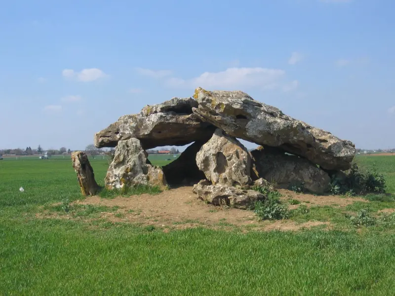 Hunebed van La Pierre-Levée - Monument in Neuville-de-Poitou