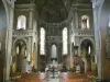 All'interno della chiesa di Saint-Pierre