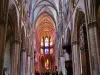 Interior of the cathedral Saint-Cyr-et-Sainte-Julitte