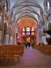 Interior of the cathedral Saint-Cyr-et-Sainte-Julitte