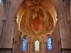 Interior of the cathedral Saint-Cyr-et-Sainte-Julitte