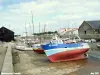 Порт скрутка на мелководье Noirmoutier