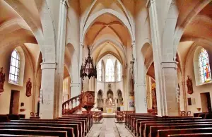 L'intérieur de l'église Saint-Martin