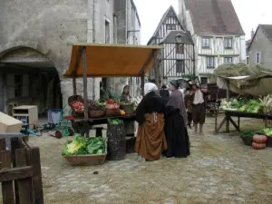 Shooting of the movie Molière in 2006