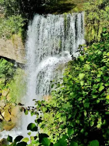 Waterfall of the Moulin du Saut (© JE)