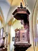 Chaire de l'église de Nozeroy (© Jean Espirat)