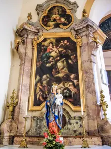 Altar de Nossa Senhora do Rosário - Igreja de Saint-Nicolas (© JE)