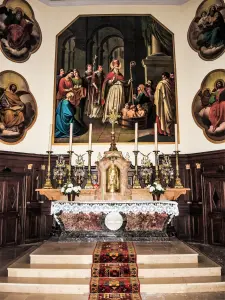 Altar principal da igreja de São Nicolau (© JE)