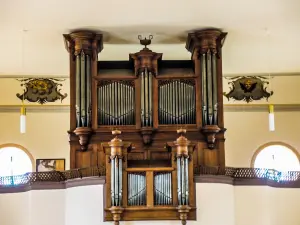 Callinet-orgel uit 1832, in de kerk (© JE)