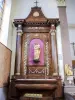 Altar of the Virgin, in the church (© J.E)