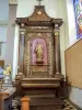 Offemont - Autel de Saint-Joseph, dans l'église (© J.E)