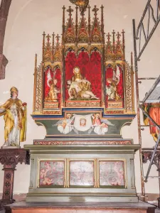 Kapel van de Pieta, in de kerk van Orbey (© JE)