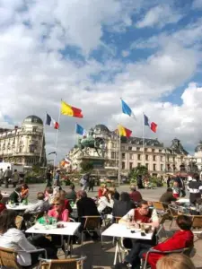 Place du Martroi (© Ciudad Orléans)