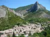 Vista generale del villaggio di Orpierre