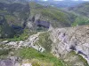 Orpierre - ​​Cliffs of Castle und Puy