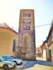 Rear view of the 12th century Romanesque bell tower (© Jean Espirat)