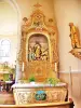 Saint Joseph altar, in the church (© Jean Espirat)